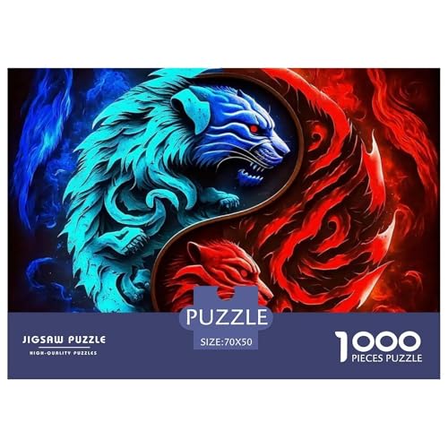 Tiger Puzzle 1000 Teile Für Erwachsene Und Kinder Ab 14 Jahren Clevere Rätsel Für Pädagogisches Spiel 70x50cm/1000pcs Tiger Puzzle 1000 Teile Für Erwachsene Und Kinder Ab 14 Jahren Clevere Rätsel Für Pädagogisches Spiel 70x50cm/1000pcs von VFQWPYAJN
