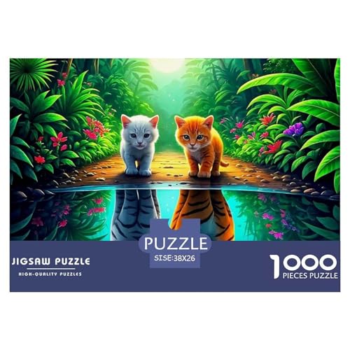 Tiger Puzzle 1000 Teile Für Erwachsene Und Kinder Ab 14 Jahren Clevere Rätsel Impossible Game 38x26cm/1000pcs Tiger Puzzle 1000 Teile Für Erwachsene Und Kinder Ab 14 Jahren Clevere Rätsel Impossible Game 38x26cm/1000pcs von VFQWPYAJN
