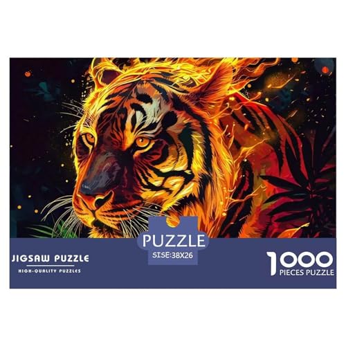 Tiger Puzzle 1000 Teile Für Erwachsene Und Kinder Ab 14 Jahren Clevere Rätsel Impossible Game 38x26cm/1000pcs Tiger Puzzle 1000 Teile Für Erwachsene Und Kinder Ab 14 Jahren Clevere Rätsel Impossible Game 38x26cm/1000pcs von VFQWPYAJN