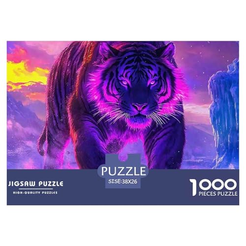 Tiger Puzzle 1000 Teile Für Erwachsene Und Kinder Ab 14 Jahren Clevere Rätsel Impossible Game 38x26cm/1000pcs Tiger Puzzle 1000 Teile Für Erwachsene Und Kinder Ab 14 Jahren Clevere Rätsel Impossible Game 38x26cm/1000pcs von VFQWPYAJN