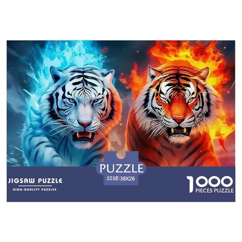 Tiger Puzzle 1000 Teile Für Erwachsene Und Kinder Ab 14 Jahren Clevere Rätsel Impossible Game 38x26cm/1000pcs Tiger Puzzle 1000 Teile Für Erwachsene Und Kinder Ab 14 Jahren Clevere Rätsel Impossible Game 38x26cm/1000pcs von VFQWPYAJN