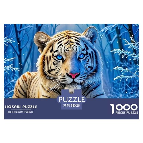 Tiger Puzzle 1000 Teile Für Erwachsene Und Kinder Ab 14 Jahren Puzzles-Geschenk Herausforderung Spielzeug 38x26cm/1000pcs Tiger Puzzle 1000 Teile Für Erwachsene Und Kinder Ab 14 Jahren Puzzles-Geschenk Herausforderung Spielzeug 38x26cm/1000pcs von VFQWPYAJN