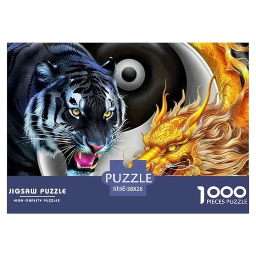 Tiger Puzzle 1000 Teile Für Erwachsene Und Kinder Ab 14 Jahren Puzzles-Geschenk Herausforderung Spielzeug 38x26cm/1000pcs Tiger Puzzle 1000 Teile Für Erwachsene Und Kinder Ab 14 Jahren Puzzles-Geschenk Herausforderung Spielzeug 38x26cm/1000pcs von VFQWPYAJN