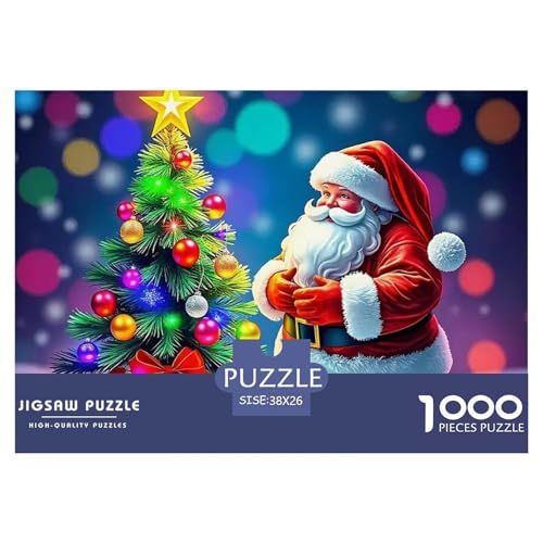 Weihnachtsmann Puzzle 1000 Teile Für Erwachsene Und Kinder Ab 14 Jahren Clevere Rätsel Impossible Game 38x26cm/1000pcs Weihnachtsmann Puzzle 1000 Teile Für Erwachsene Und Kinder Ab 14 Jahren Clevere Rätsel Impossible Game 38x26cm/1000pcs von VFQWPYAJN