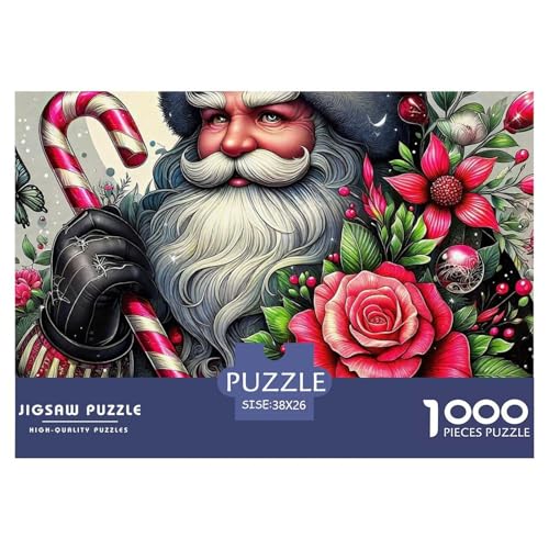 Weihnachtsmann Puzzle 1000 Teile Für Erwachsene Und Kinder Puzzles-Geschenk Herausforderung Spielzeug 38x26cm/1000pcs Weihnachtsmann Puzzle 1000 Teile Für Erwachsene Und Kinder Puzzles-Geschenk Herausforderung Spielzeug 38x26cm/1000pcs von VFQWPYAJN