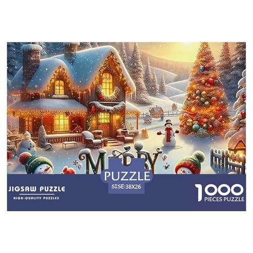 Weihnachtsmann-Puzzle für Erwachsene, 1000 Teile, lustiges Denkspiel, Heimdekoration, 38 x 26 cm, 1000 Teile Weihnachtsmann-Puzzle für Erwachsene, 1000 Teile, lustiges Denkspiel, Heimdekoration, 38 x 26 cm, 1000 Teile von VFQWPYAJN