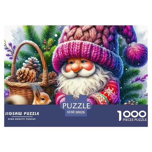 Weihnachtsmann-Puzzle für Erwachsene, 1000 Teile, lustiges Denkspiel, schöne Dekoration, 38 x 26 cm, 1000 Teile Weihnachtsmann-Puzzle für Erwachsene, 1000 Teile, lustiges Denkspiel, schöne Dekoration, 38 x 26 cm, 1000 Teile von VFQWPYAJN