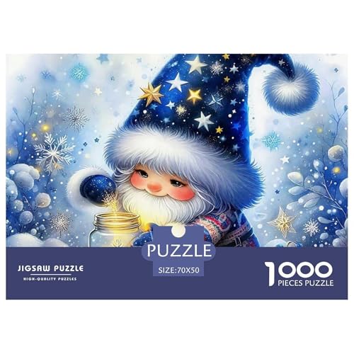 Weihnachtsmann-Puzzle für Erwachsene und Kinder, Lernspiele, Heimdekoration, 70 x 50 cm, 1000 Teile Weihnachtsmann-Puzzle für Erwachsene und Kinder, Lernspiele, Heimdekoration, 70 x 50 cm, 1000 Teile von VFQWPYAJN