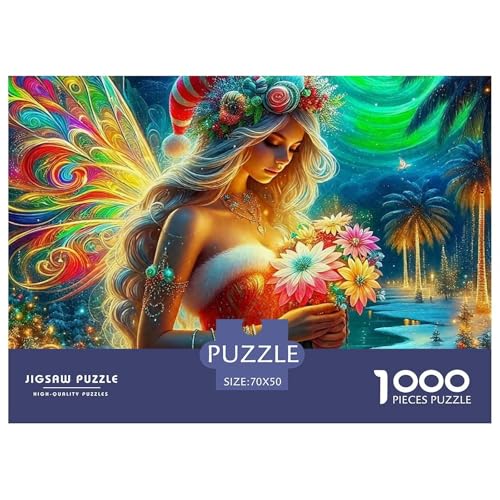 Weihnachtsmann-Puzzles für Erwachsene und Kinder, 1000 Teile, herausfordernde Spiele, Heimdekoration, 70 x 50 cm, 1000 Teile Weihnachtsmann-Puzzles für Erwachsene und Kinder, 1000 Teile, herausfordernde Spiele, Heimdekoration, 70 x 50 cm, 1000 Teile von VFQWPYAJN