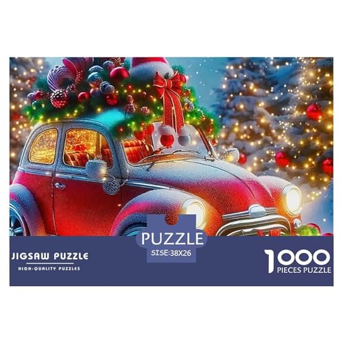 Weihnachtsthema 1000 Teile Puzzle Für Erwachsene Kinder Puzzles-Geschenk Für Pädagogisches Spiel 38x26cm/1000pcs von VFQWPYAJN