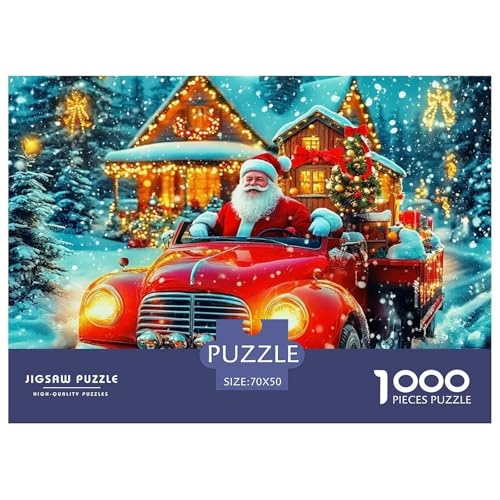 Weihnachtsthema Puzzle 1000 Teile Für Erwachsene Und Kinder Ab 14 Jahren Puzzles-Geschenk Für Pädagogisches Spiel 70x50cm/1000pcs von VFQWPYAJN
