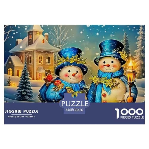 Weihnachtsthema Puzzle 1000 Teile Für Erwachsene Und Kinder Puzzles-Geschenk Für Pädagogisches Spiel 38x26cm/1000pcs von VFQWPYAJN