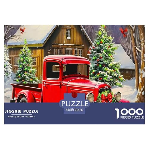 Weihnachtsthema Puzzle 1000 Teile Für Erwachsene Und Kinder Puzzles-Geschenk Für Pädagogisches Spiel 38x26cm/1000pcs von VFQWPYAJN