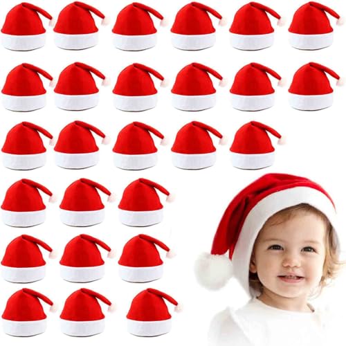 VFZILH 24 Stück Weihnachtsmütze Mehrpack,Übergröße Nikolausmütze Erwachsene Nikolausmützen,Weihnachtsmützen,Große Menge Nikolausmütze Set,Weihnachtsmütze Erwachsene VFZILH 24 Stück Weihnachtsmütze Mehrpack,Übergröße Nikolausmütze Erwachsene Nikolausmützen,Weihnachtsmützen,Große Menge Nikolausmütze Set,Weihnachtsmütze Erwachsene von VFZILH