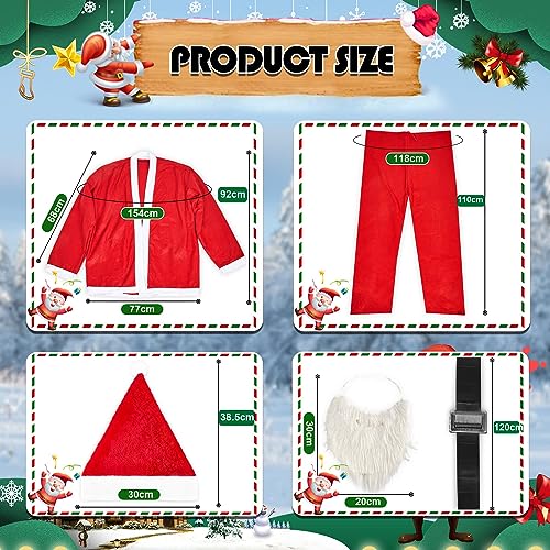 VFZILH Weihnachtsmann-Kostüm VFZILH Weihnachtsmann-Kostüm von VFZILH