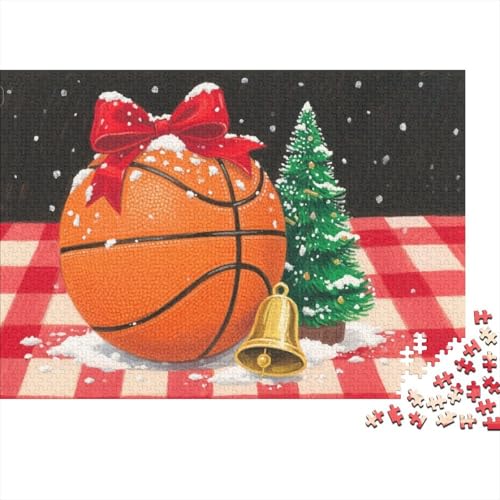 Basketball 1000 Teile Puzzles Puzzle Erwachsene Puzzlespiel-Herausforderung Pädagogisches Spiel Herausforderung Wohnungseinrichtung Schöne Geschenkidee 1000pcs (75x50cm) von VGDKAOBM