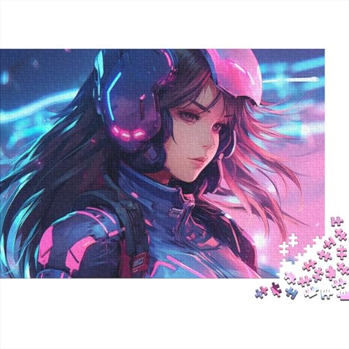 Cartoon-Mädchen 1000 Stück Puzzle Puzzle Erwachsene Pädagogisches Spiel Herausforderung Home Dekoration Für Erwachsene Und Kinder Ab 14 Jahren 1000pcs (75x50cm) von VGDKAOBM