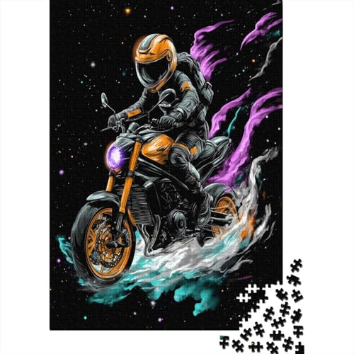 Dirt Bike 1000 Stück Puzzle Puzzle Erwachsene Puzzlespiel-Herausforderung Pädagogisches Spiel Herausforderung Wohnungseinrichtung Geschenke Für Erwachsene 1000pcs (75x50cm) von VGDKAOBM
