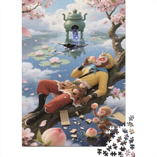 Eastern Mythology 1000 Teile Puzzle Puzzle Erwachsene Pädagogisches Spiel Herausforderung Wohnungseinrichtung Geschenke Für Erwachsene 1000pcs (75x50cm) von VGDKAOBM