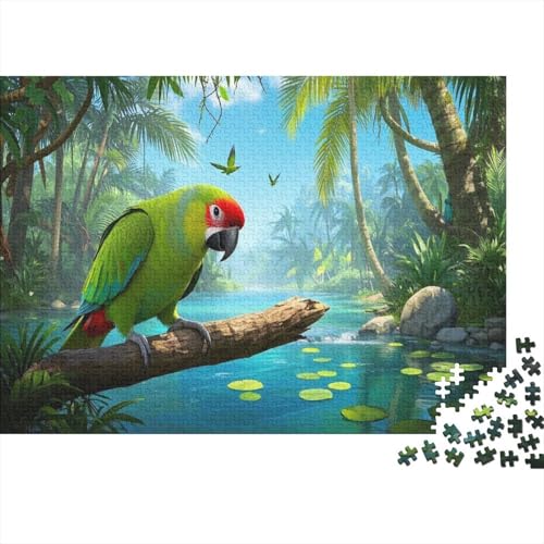 Eklektus-Papagei 1000 Stück Puzzle Puzzle Erwachsene Pädagogisches Spiel Herausforderung Home Dekoration Für Erwachsene Und Kinder Ab 14 Jahren 1000pcs (75x50cm) von VGDKAOBM