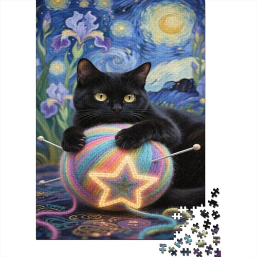 Europäisch Kurzhaar 1000 Teile Puzzle Puzzle Erwachsene Pädagogisches Spiel Herausforderung Wohnungseinrichtung Geschenke Für Erwachsene 1000pcs (75x50cm) von VGDKAOBM