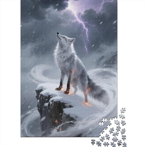 Fuchs 1000 Stück Puzzle Puzzles Für Erwachsene Pädagogisches Spiel Herausforderung Home Dekoration Geschenke Für Erwachsene 1000pcs (75x50cm) von VGDKAOBM