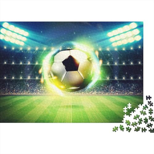 Fußball 1000 Stück Puzzle Puzzle Erwachsene Pädagogisches Spiel Herausforderung Home Dekoration Für Erwachsene Und Kinder Ab 14 Jahren 1000pcs (75x50cm) von VGDKAOBM