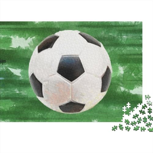 Fußball 1000 Teile Puzzle Puzzles Für Erwachsene Pädagogisches Spiel Herausforderung Home Dekoration Geschenke Für Erwachsene 1000pcs (75x50cm) von VGDKAOBM