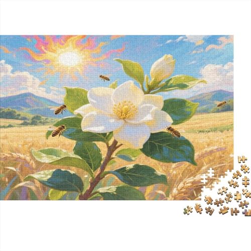 Gardenie 1000 Stück Puzzle Puzzle Erwachsene Pädagogisches Spiel Herausforderung Home Dekoration Für Erwachsene Und Kinder Ab 14 Jahren 1000pcs (75x50cm) von VGDKAOBM