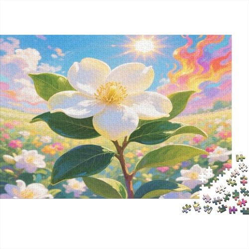 Gardenie 1000 Stück Puzzle Puzzle Erwachsene Pädagogisches Spiel Herausforderung Wohnungseinrichtung Schöne Geschenkidee 1000pcs (75x50cm) von VGDKAOBM