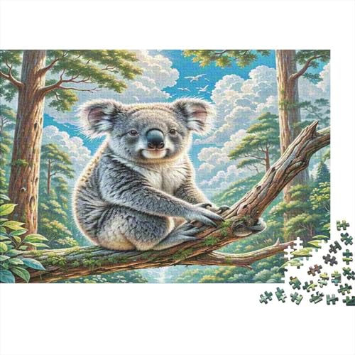 Koala 1000 Stück Puzzle Puzzle Erwachsene Pädagogisches Spiel Herausforderung Home Dekoration Für Erwachsene Und Kinder Ab 14 Jahren 1000pcs (75x50cm) von VGDKAOBM