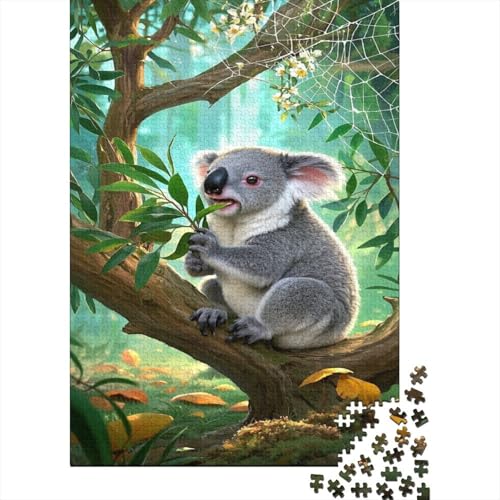 Koala 1000 Teile Puzzles Puzzles Für Erwachsene Pädagogisches Spiel Herausforderung Heimdekoration Geschenke Schöne Geschenkidee 1000pcs (75x50cm) von VGDKAOBM