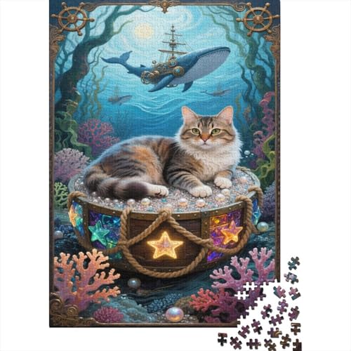Manx 1000 Teile Puzzles Puzzles Für Erwachsene Pädagogisches Spiel Herausforderung Wohnungseinrichtung Schöne Geschenkidee 1000pcs (75x50cm) von VGDKAOBM
