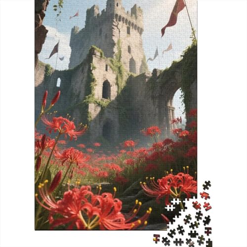 Manzhu Shahua 1000 Stück Puzzle Puzzle Erwachsene Pädagogisches Spiel Herausforderung Home Dekoration Für Erwachsene Und Kinder Ab 14 Jahren 1000pcs (75x50cm) von VGDKAOBM