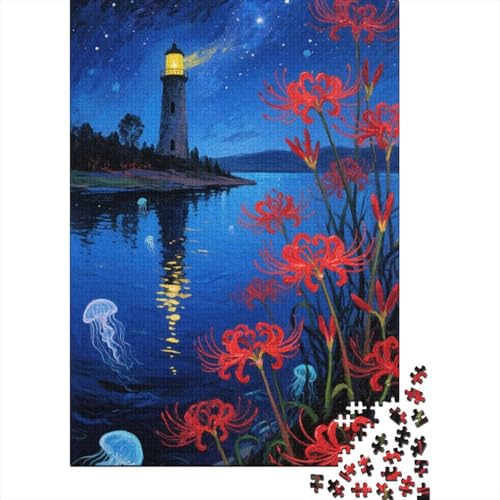 Manzhu Shahua 1000 Teile Puzzle Puzzle Erwachsene Pädagogisches Spiel Herausforderung Wohnungseinrichtung Schöne Geschenkidee 1000pcs (75x50cm) von VGDKAOBM