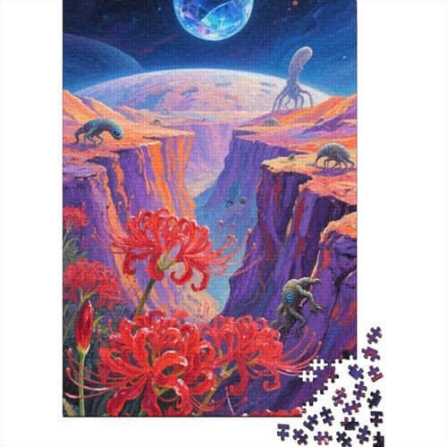 Manzhu Shahua 1000 Teile Puzzles Puzzle Erwachsene Pädagogisches Spiel Herausforderung Heimdekoration Geschenke Geschenke Für Erwachsene 1000pcs (75x50cm) von VGDKAOBM