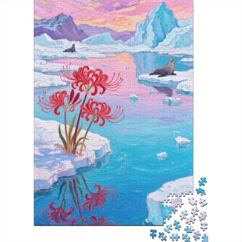 Manzhu Shahua 1000 Teile Puzzles Puzzle Erwachsene Pädagogisches Spiel Herausforderung Home Dekoration Geschenke Für Erwachsene 1000pcs (75x50cm) von VGDKAOBM