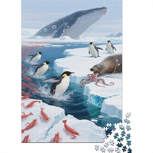 Meeresleben 1000 Teile Puzzles Puzzle Erwachsene Meeresboden Puzzlespiel-Herausforderung Pädagogisches Spiel Herausforderung Home Dekoration Schöne Geschenkidee 1000pcs (75x50cm) von VGDKAOBM