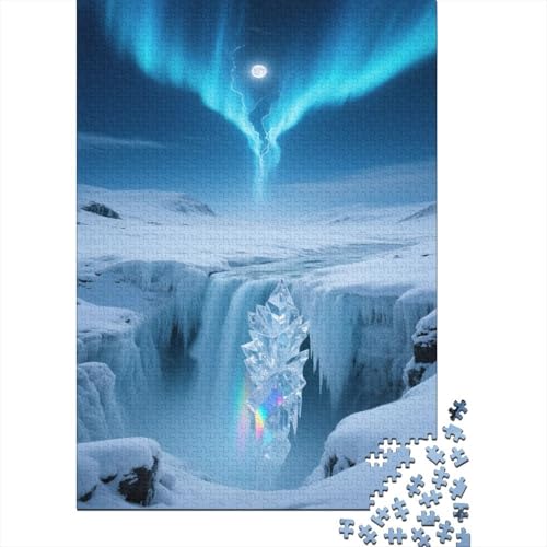 Norwegische Polarlicht 1000 Teile Puzzles Puzzles Für Erwachsene Polarlicht Pädagogisches Spiel Herausforderung Wohnungseinrichtung Geschenke Für Erwachsene 1000pcs (75x50cm) von VGDKAOBM