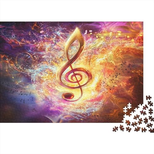 Notenschrift 1000 Stück Puzzle Puzzle Erwachsene Pädagogisches Spiel Herausforderung Home Dekoration Für Erwachsene Und Kinder Ab 14 Jahren 1000pcs (75x50cm) von VGDKAOBM
