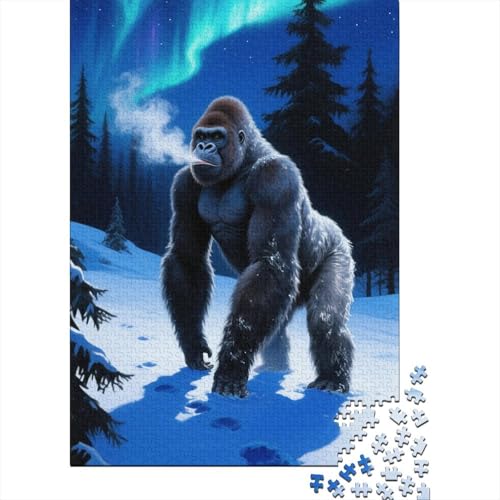 Orang-Utan 1000 Stück Puzzle Puzzle Erwachsene Pädagogisches Spiel Herausforderung Home Dekoration Geschenke Für Erwachsene 1000pcs (75x50cm) von VGDKAOBM