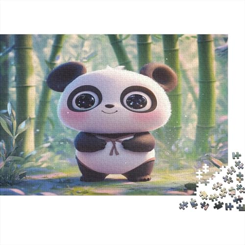 Panda 1000 Stück Puzzle Puzzle Erwachsene Pädagogisches Spiel Herausforderung Wohnungseinrichtung Schöne Geschenkidee 1000pcs (75x50cm) von VGDKAOBM