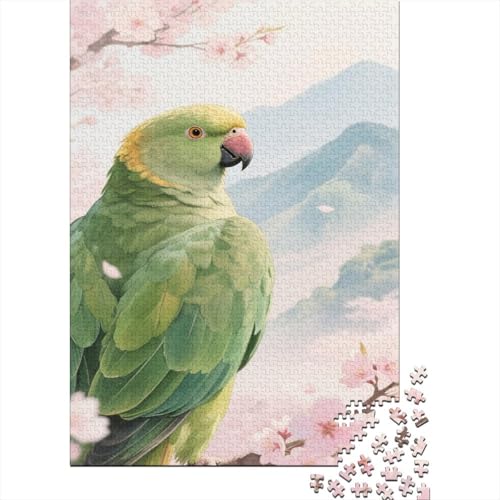 Papagei 1000 Stück Puzzle Puzzles Für Erwachsene Ara Pädagogisches Spiel Herausforderung Home Dekoration Geschenke Für Erwachsene 1000pcs (75x50cm) von VGDKAOBM