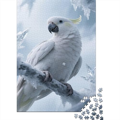 Papagei 1000 Teile Puzzle Puzzles Für Erwachsene Ara Pädagogisches Spiel Herausforderung Home Dekoration Schöne Geschenkidee 1000pcs (75x50cm) von VGDKAOBM