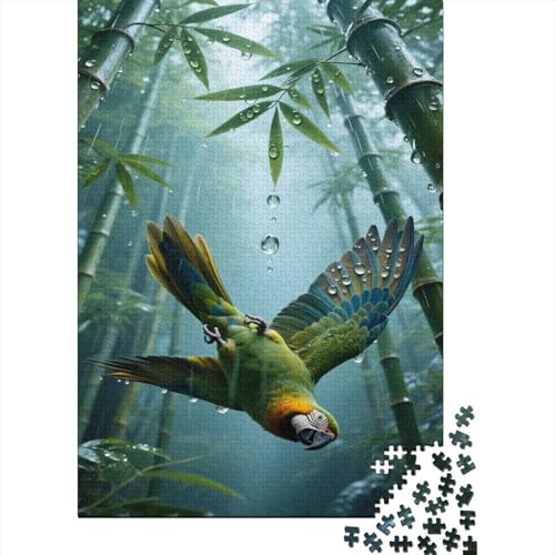 Papagei 1000 Teile Puzzle Puzzles Für Erwachsene Ara Pädagogisches Spiel Herausforderung Wohnungseinrichtung Schöne Geschenkidee 1000pcs (75x50cm) von VGDKAOBM