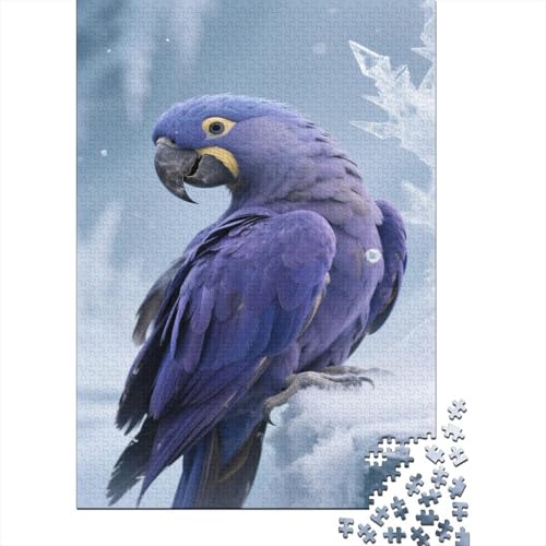 Papagei 1000 Teile Puzzles Puzzle Erwachsene Ara Pädagogisches Spiel Herausforderung Home Dekoration Geschenke Für Erwachsene 1000pcs (75x50cm) von VGDKAOBM