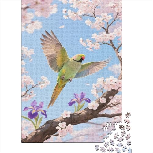 Papagei 1000 Teile Puzzles Puzzle Erwachsene Ara Pädagogisches Spiel Herausforderung Home Dekoration Geschenke Für Erwachsene 1000pcs (75x50cm) von VGDKAOBM