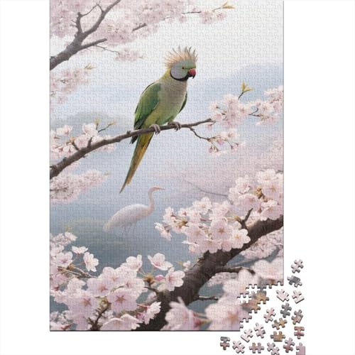 Papagei 1000 Teile Puzzles Puzzles Für Erwachsene Ara Pädagogisches Spiel Herausforderung Home Dekoration Schöne Geschenkidee 1000pcs (75x50cm) von VGDKAOBM