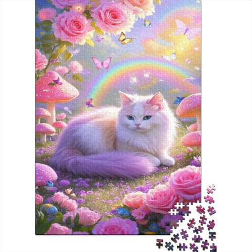 Perserkatze 1000 Stück Puzzle Puzzle Erwachsene Pädagogisches Spiel Herausforderung Wohnungseinrichtung Geschenke Für Erwachsene 1000pcs (75x50cm) von VGDKAOBM