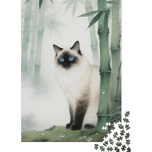 Ragdoll 1000 Teile Puzzle Puzzles Für Erwachsene Pädagogisches Spiel Herausforderung Wohnungseinrichtung Schöne Geschenkidee 1000pcs (75x50cm) von VGDKAOBM
